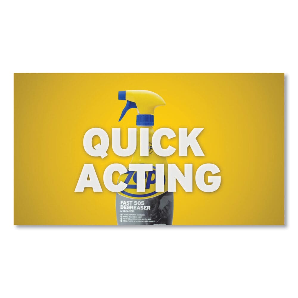 Fast 505 Cleaner and Degreaser, 32 oz Spray Bottle, 12/Carton - Image 4