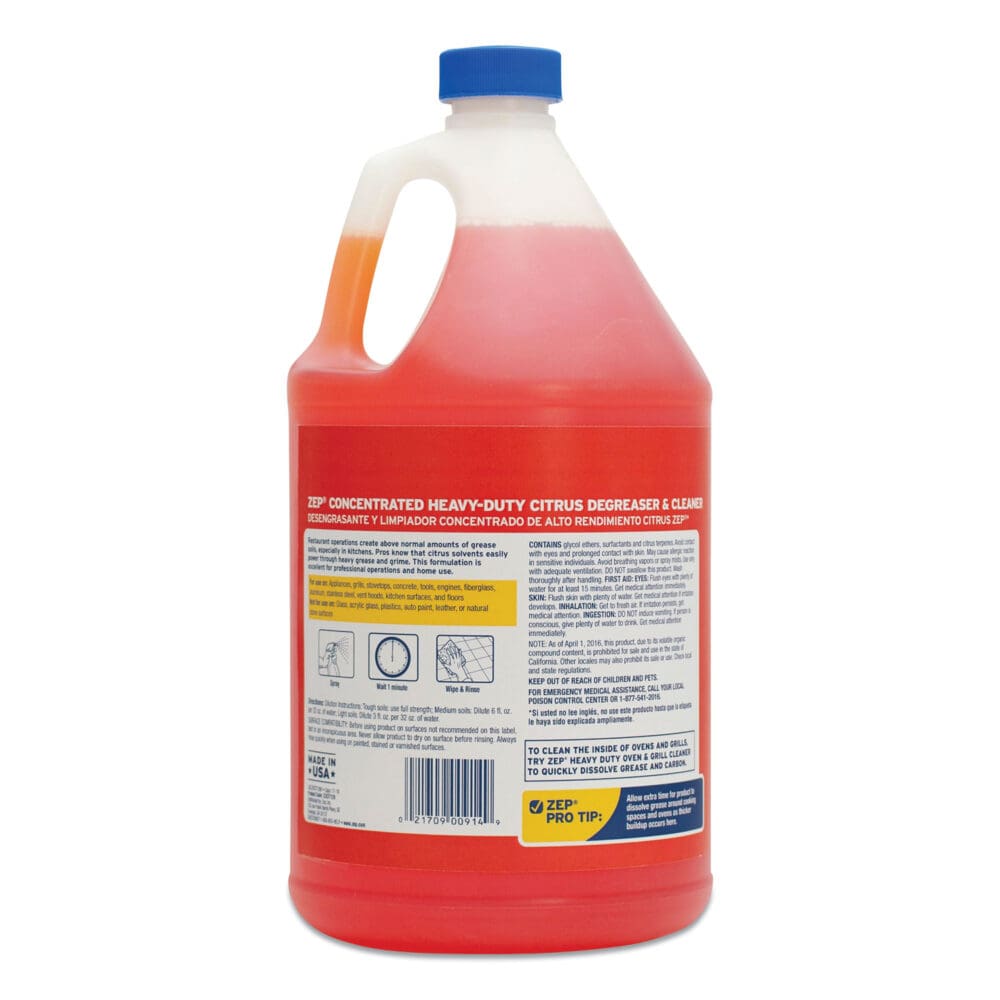 Cleaner and Degreaser, 1 gal Bottle, 4/Carton - Image 4