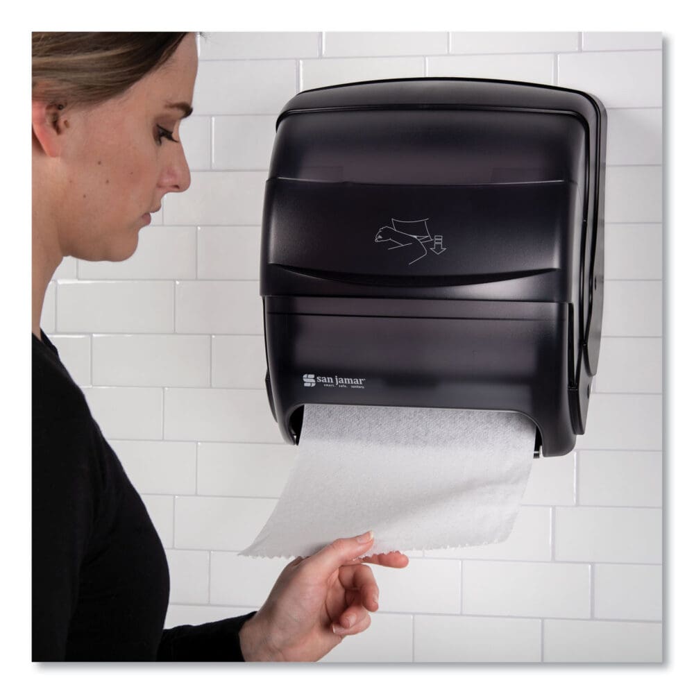 Integra Lever Roll Towel Dispenser, 11.5 x 11.25 x 13.5, Black Pearl - Image 9