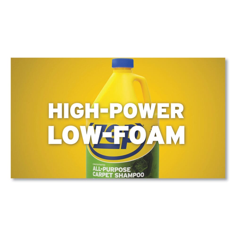 Concentrated All-Purpose Carpet Shampoo, Unscented, 1 gal, 4/Carton - Image 4