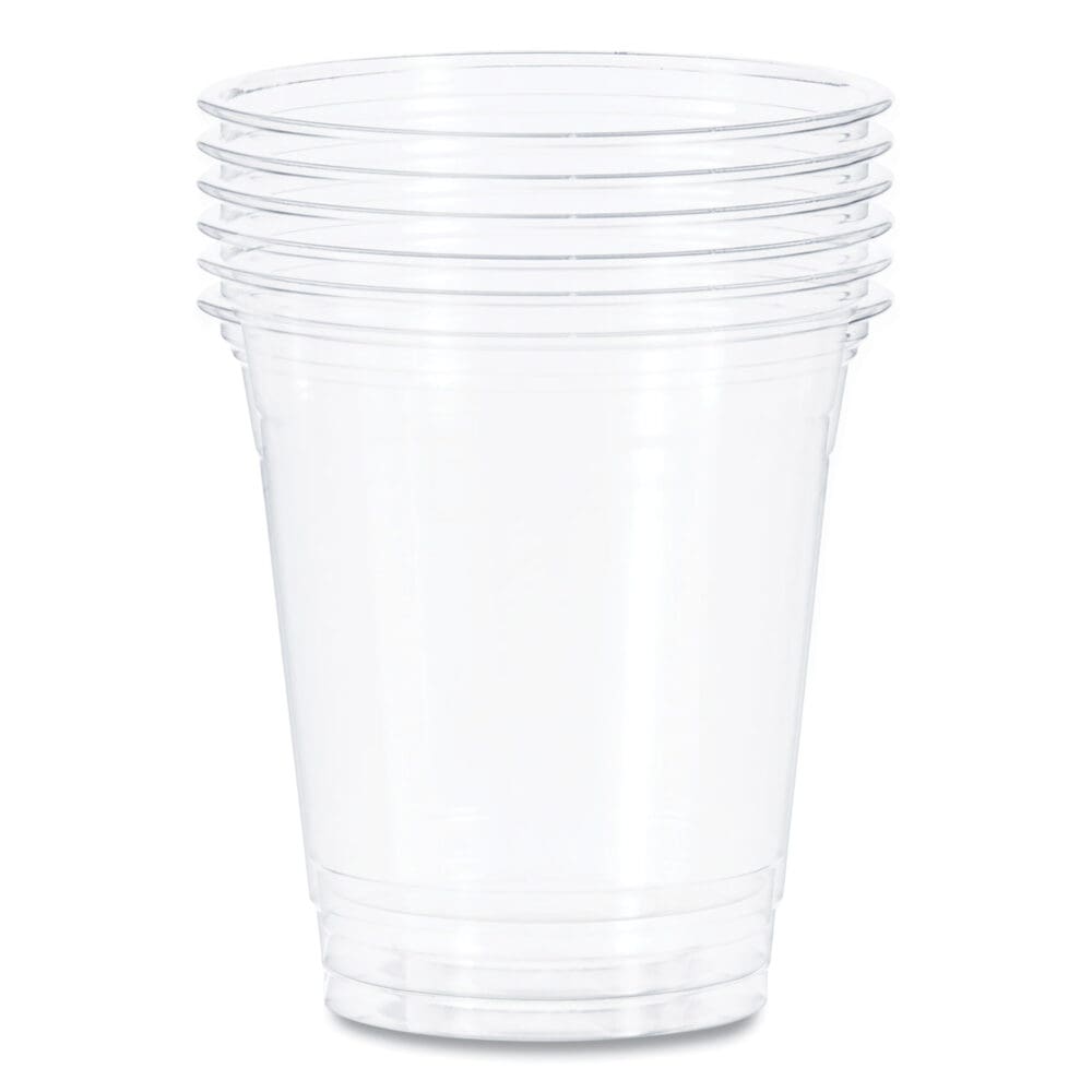 Ultra Clear PET Cups, 12 oz to 14 oz, Practical Fill, 50/Bag, 20 Bags/Carton - Image 2