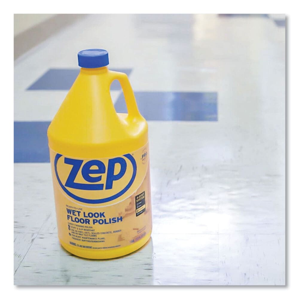 Wet Look Floor Polish, 1 gal Bottle - Image 4