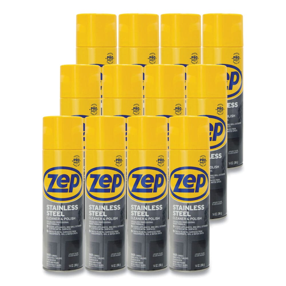 Stainless Steel Polish, 14 oz Aerosol Spray, 12/Carton - Image 2