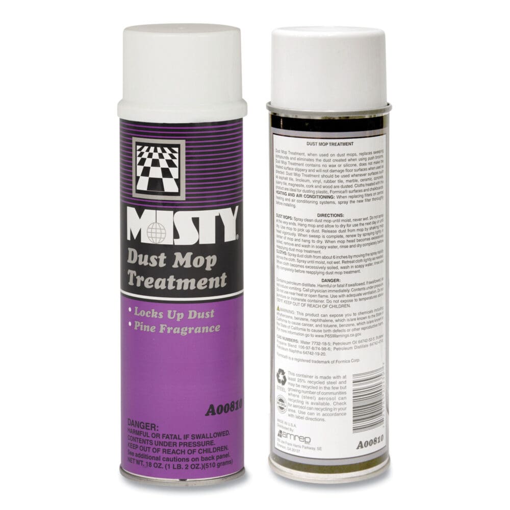 Dust Mop Treatment, Pine, 20 oz Aerosol Spray, 12/Carton - Image 3