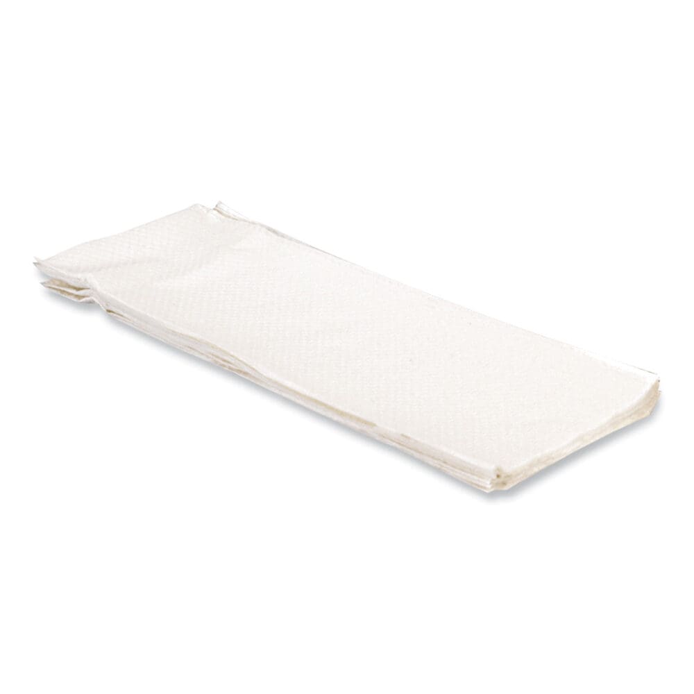 Multifold Paper Towels, 1-Ply, White, 9.25 x 9.5, 250/Pack, 16 Packs/Carton - Image 9