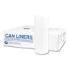 High-Density Commercial Can Liners Value Pack, 33 gal, 14 mic, 33" x 39", Clear, 25 Bags/Roll, 10 Interleaved Rolls/Carton - Image 4