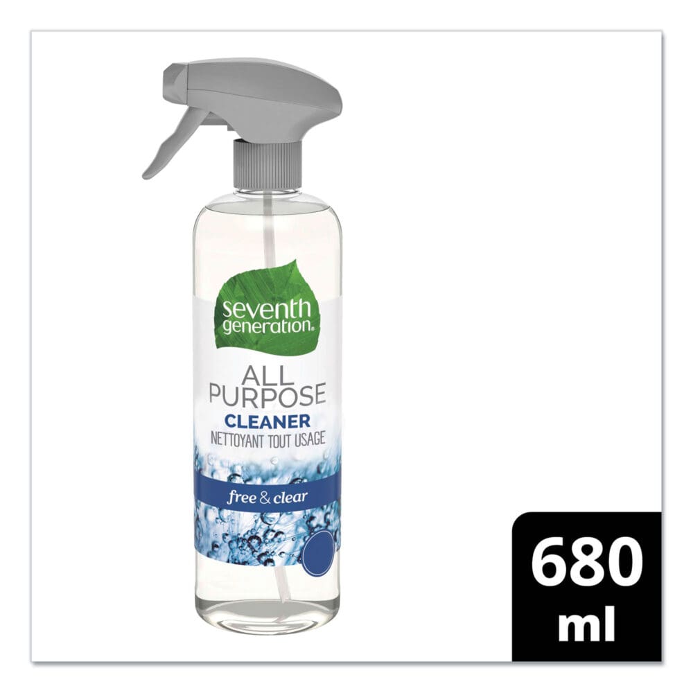 Natural All-Purpose Cleaner, Free and Clear/Unscented, 23 oz Trigger Spray Bottle - Image 2