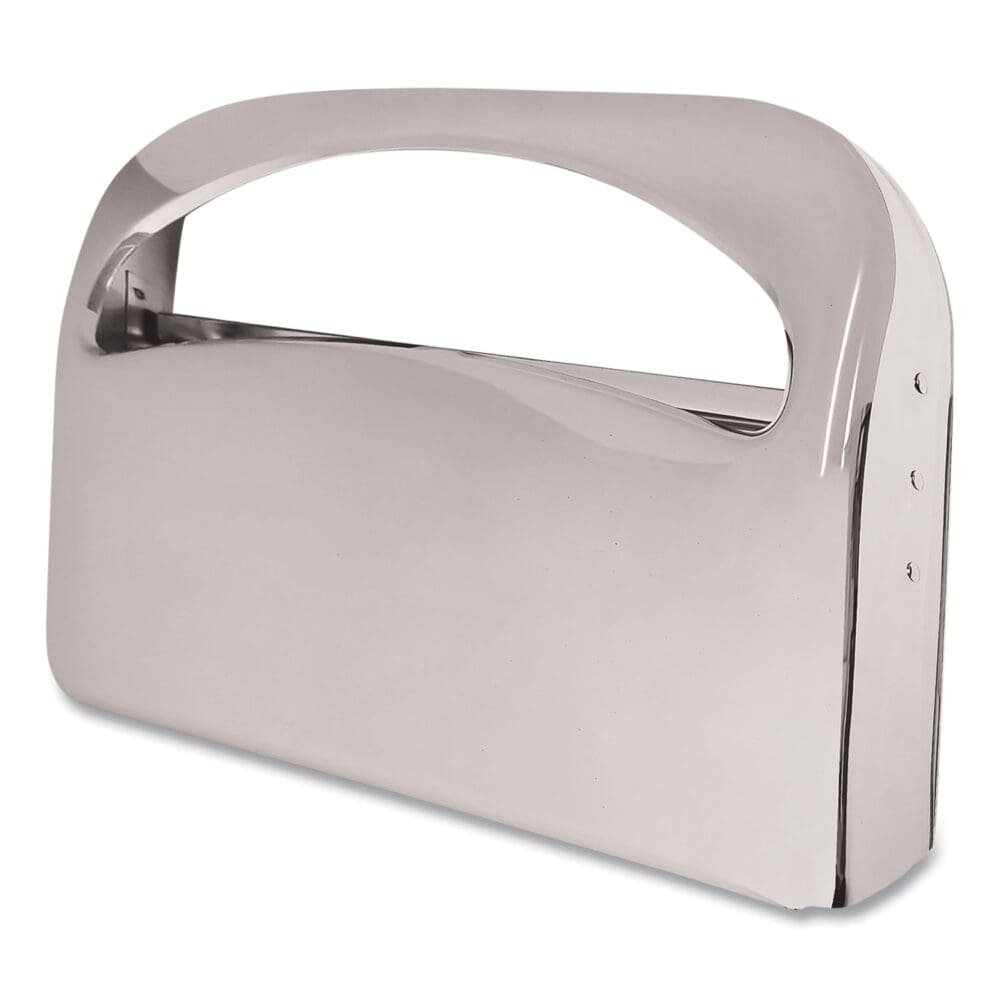 Toilet Seat Cover Dispenser, 16 x 3 x 11.5, Chrome - Image 2