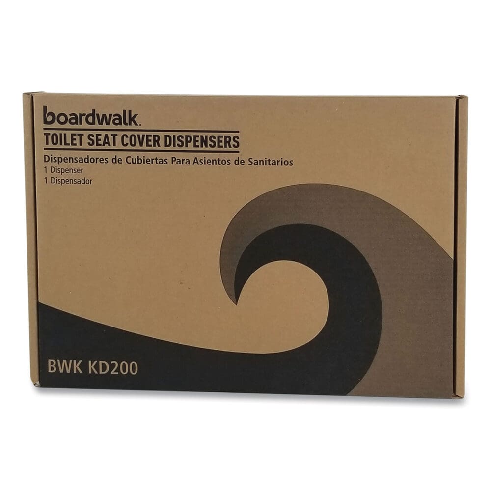 Toilet Seat Cover Dispenser, 16 x 3 x 11.5, Chrome - Image 6