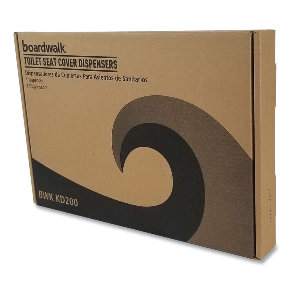 Toilet Seat Cover Dispenser, 16 x 3 x 11.5, Chrome - Image 7