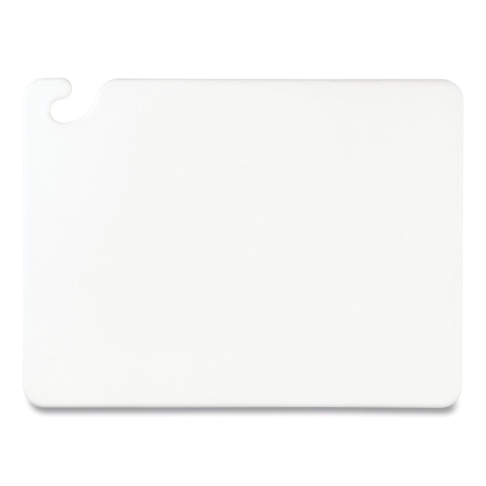 Cut-N-Carry Color Cutting Boards, Plastic, 20 x 15 x 0.5, White - Image 2
