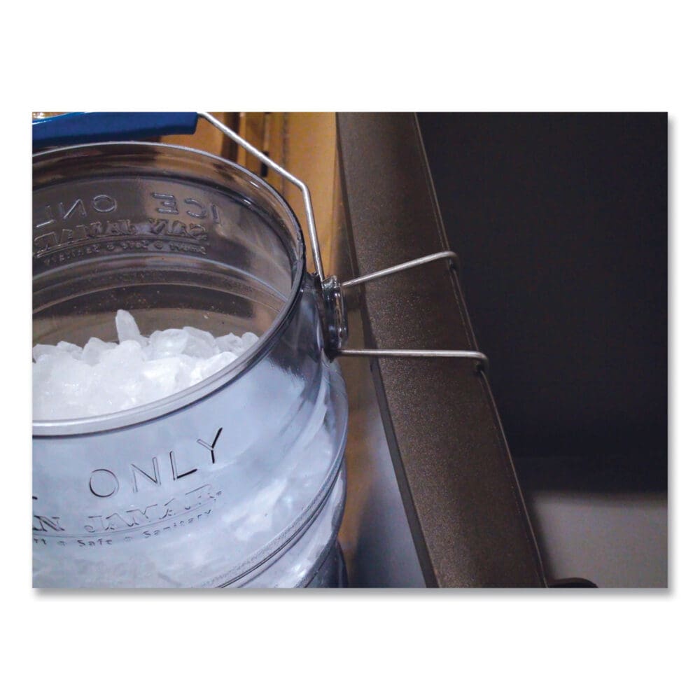 Saf-T-Ice Tote, 6 gal, Transparent Blue - Image 5