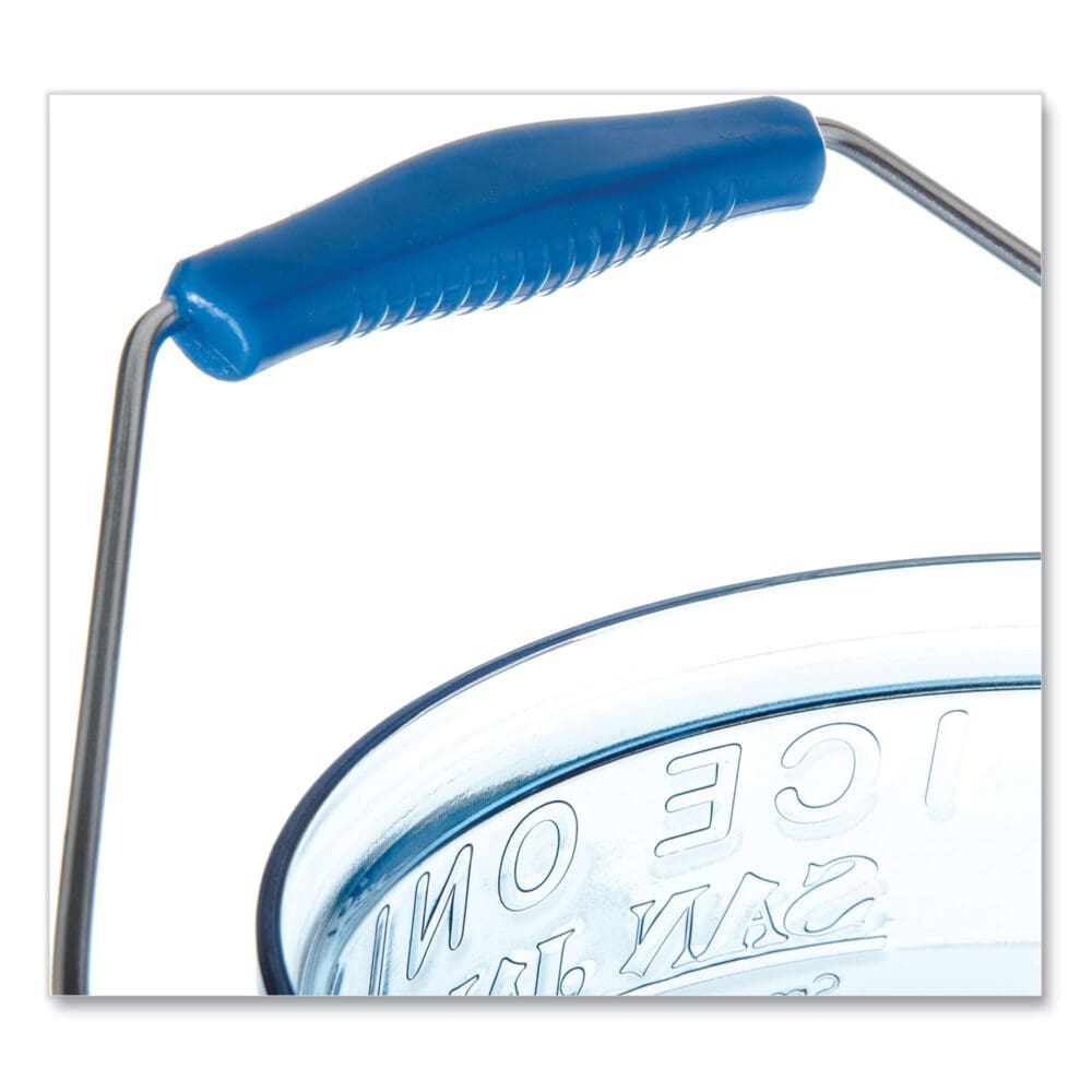 Saf-T-Ice Tote, 6 gal, Transparent Blue - Image 7