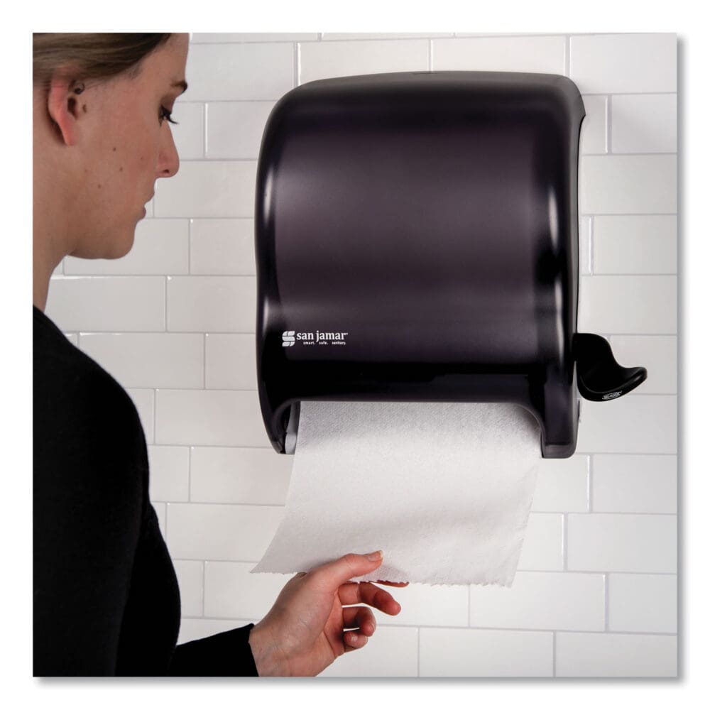 Element Lever Roll Towel Dispenser, Classic, 12.5 x 8.5 x 12.75, Black Pearl - Image 7