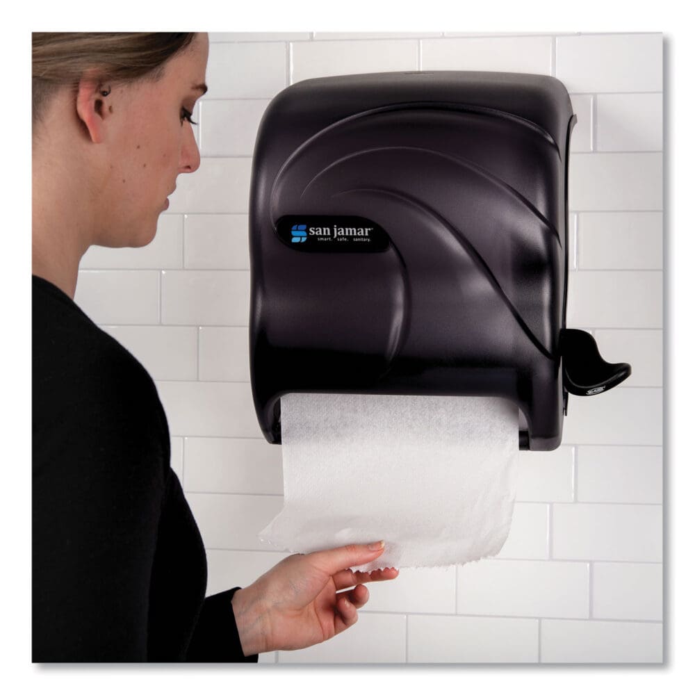 Element Lever Roll Towel Dispenser, Oceans, 12.5 x 8.5 x 12.75, Black Pearl - Image 6