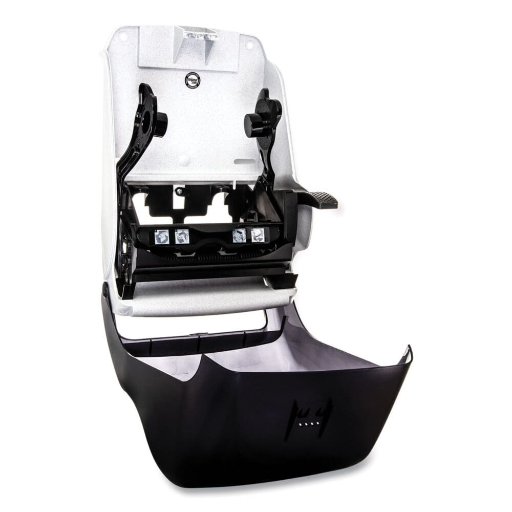 Lever Roll Towel Dispenser, Classic, 12.94 x 9.25 x 16.5, Transparent Black Pearl - Image 4