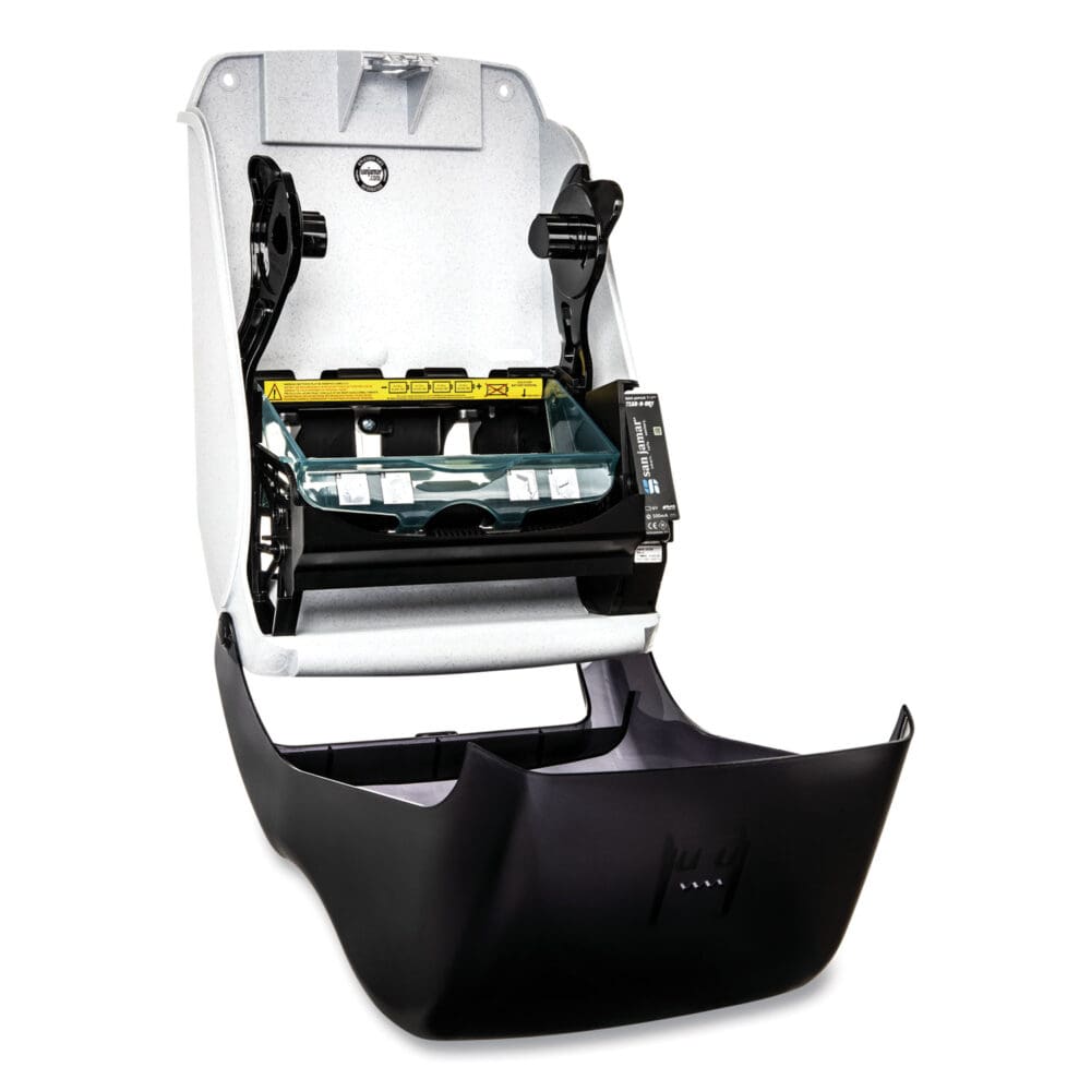 Tear-N-Dry Touchless Roll Towel Dispenser, 11.75 x 9 x 15.5, Black Pearl - Image 3