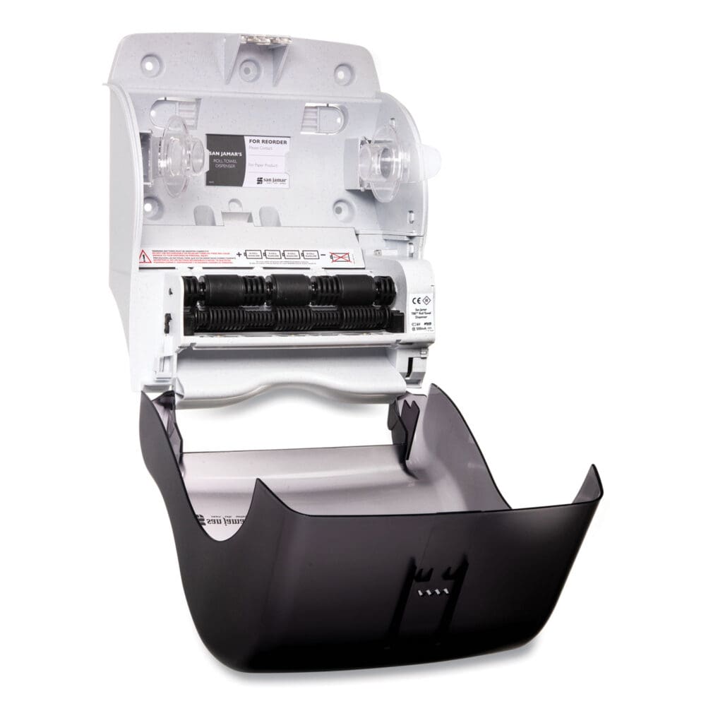 Tear-N-Dry Essence Automatic Dispenser, Classic, 11.75 x 9.13 x 14.44, Black Pearl - Image 2
