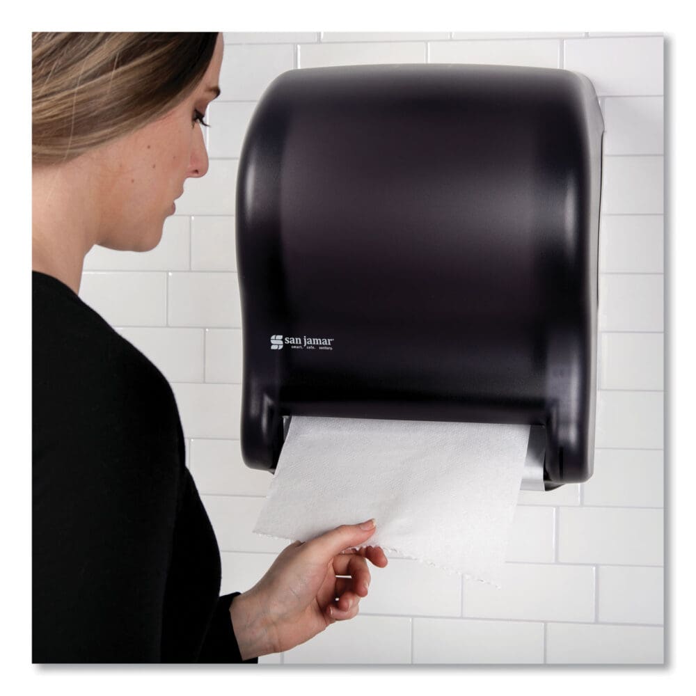 Tear-N-Dry Essence Automatic Dispenser, Classic, 11.75 x 9.13 x 14.44, Black Pearl - Image 6