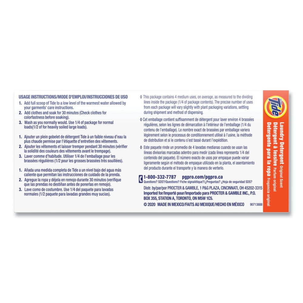 Laundry Detergent Powder, 5.7 oz, 14/Carton - Image 5