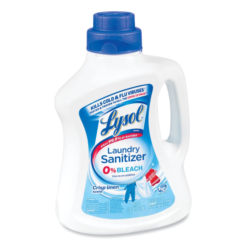 Laundry Sanitizer, Liquid, Crisp Linen, 90 oz - Image 3