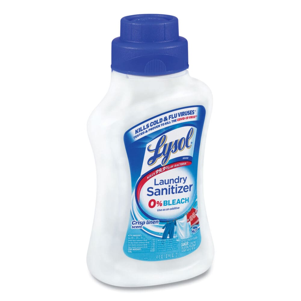 Laundry Sanitizer, Liquid, Crisp Linen, 41 oz - Image 3