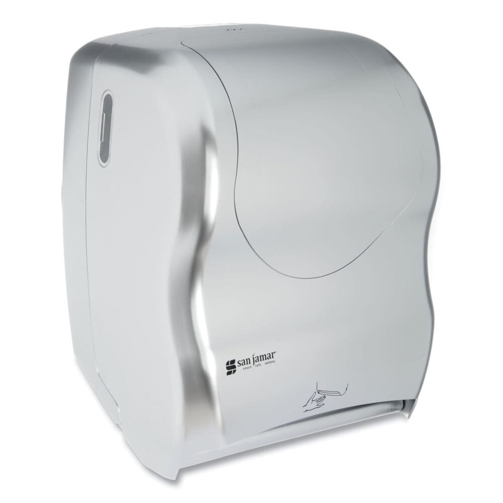 Smart System with iQ Sensor Towel Dispenser, 16.5 x 9.75 x 12, Silver - Image 2