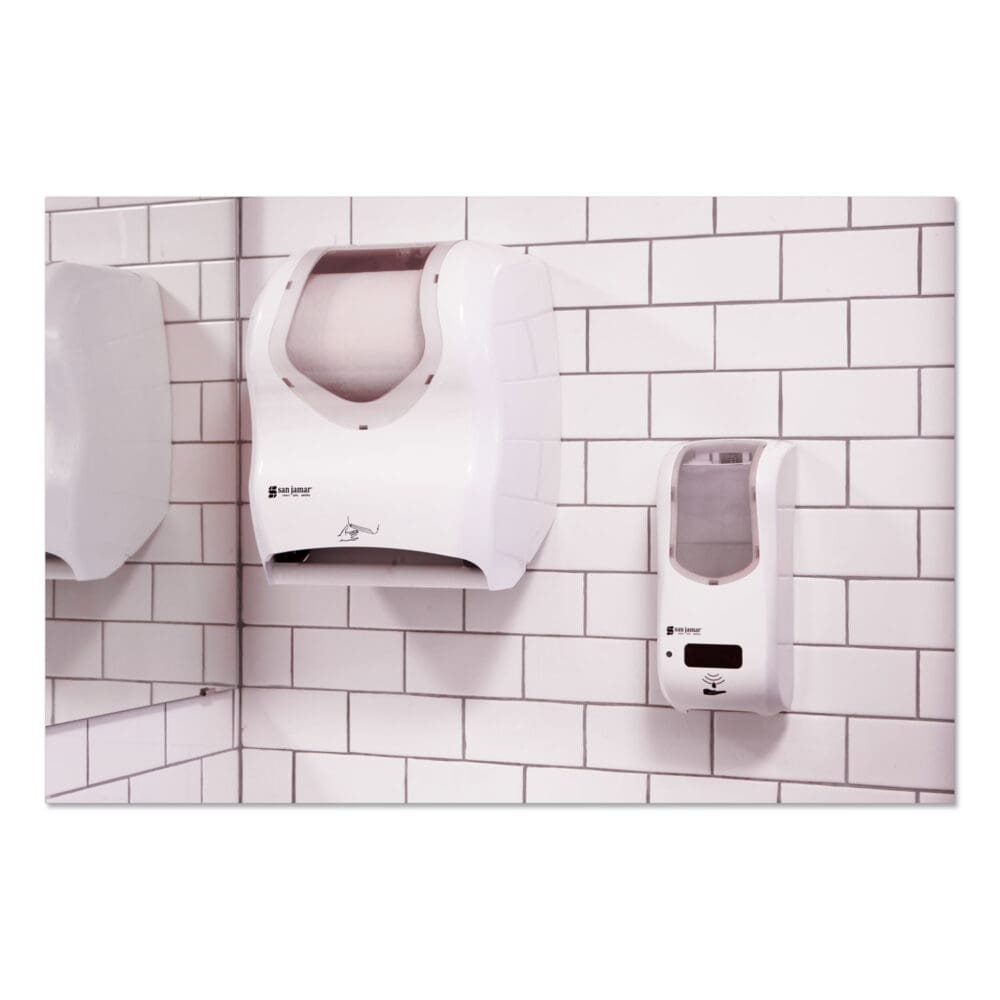 Smart System with iQ Sensor Towel Dispenser, 16.5 x 9.75 x 12, White/Clear - Image 6