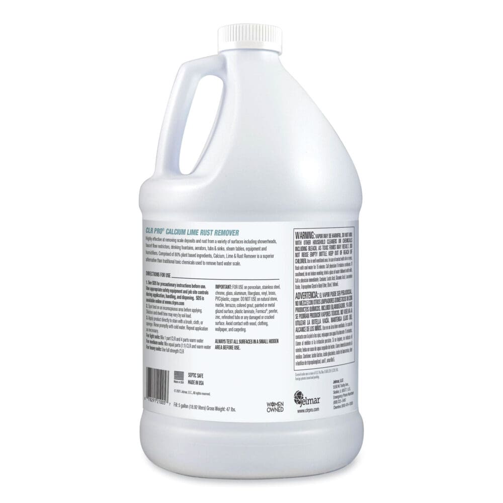 Calcium, Lime and Rust Remover, 1 gal Bottle, 4/Carton - Image 8