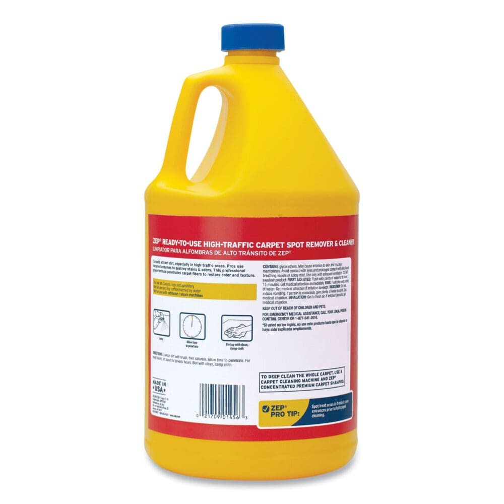 High Traffic Carpet Cleaner, 128 oz Bottle - Image 2