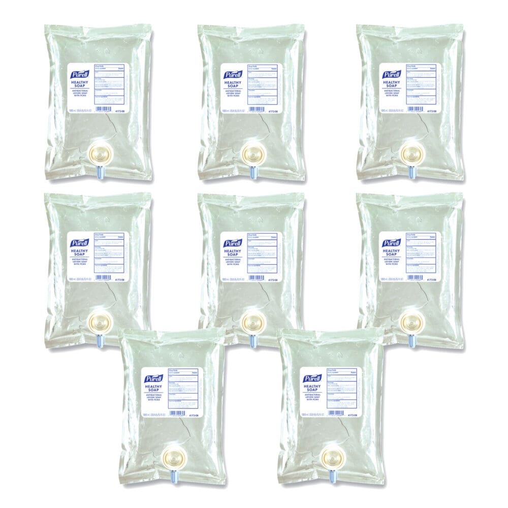 Advanced Hand Sanitizer Green Certified Gel Refill, For CS2 Dispensers, 1,000 mL, Fragrance-Free, 8/Carton - Image 4
