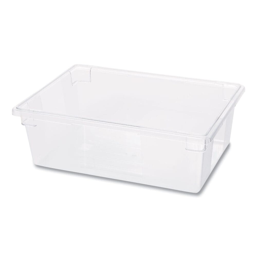 Food/Tote Boxes, 12.5 gal, 26 x 18 x 9, Clear, Plastic - Image 2