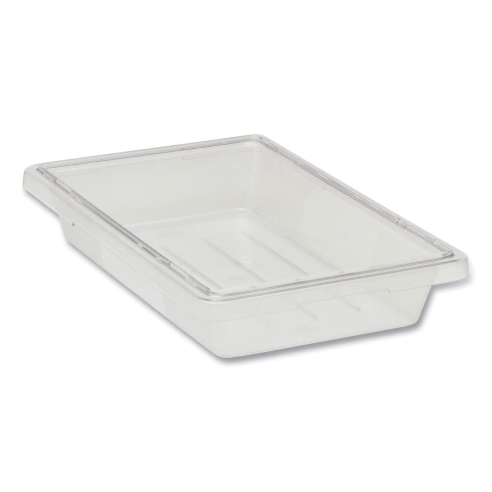 Food/Tote Boxes, 5 gal, 12 x 18 x 9, Clear, Plastic - Image 4