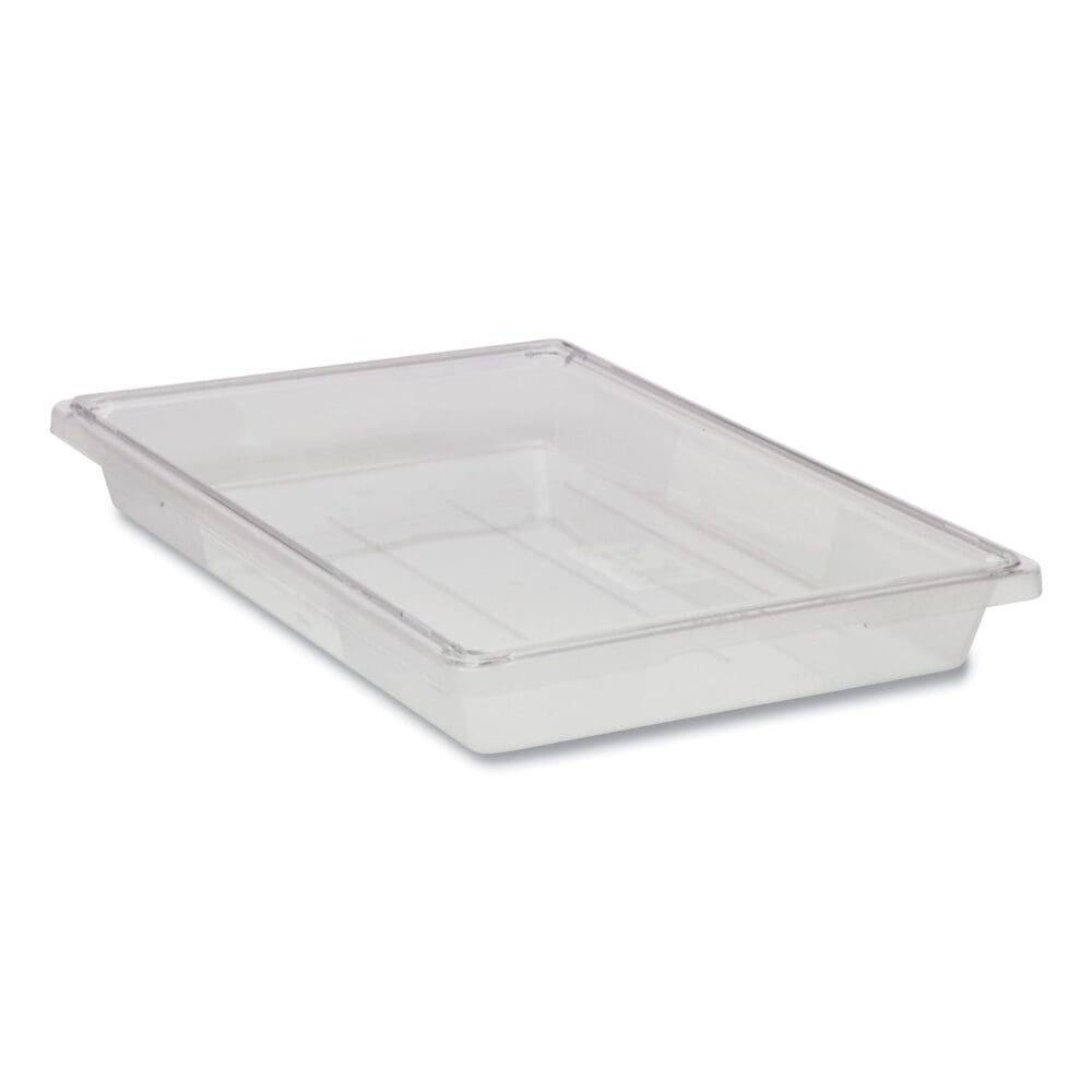 Food/Tote Boxes, 5 gal, 26 x 18 x 3.5, Clear, Plastic - Image 6