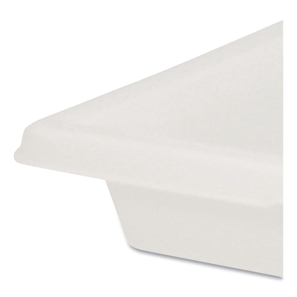 Food/Tote Boxes, 2 gal, 18 x 12 x 3.5, White, Plastic - Image 2