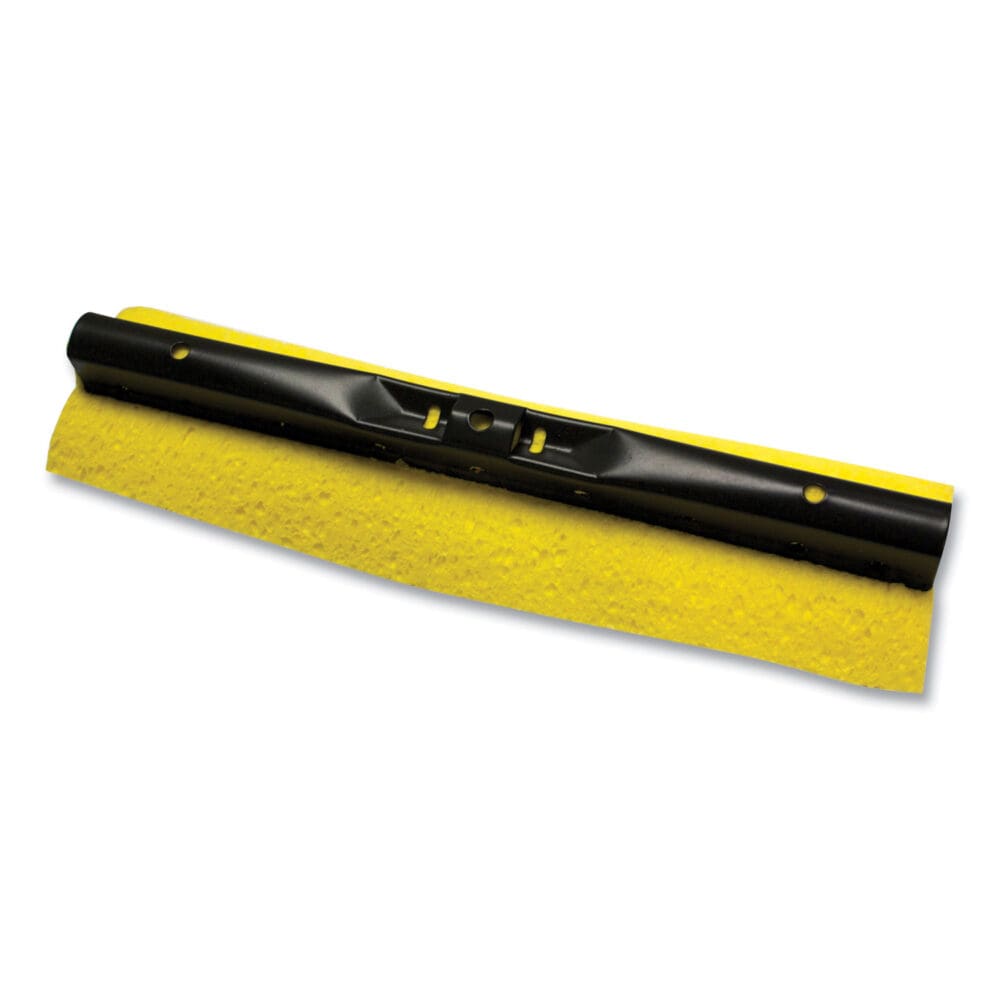 Mop Head Refill for Steel Roller, Sponge, 12" Wide, Yellow - Image 4
