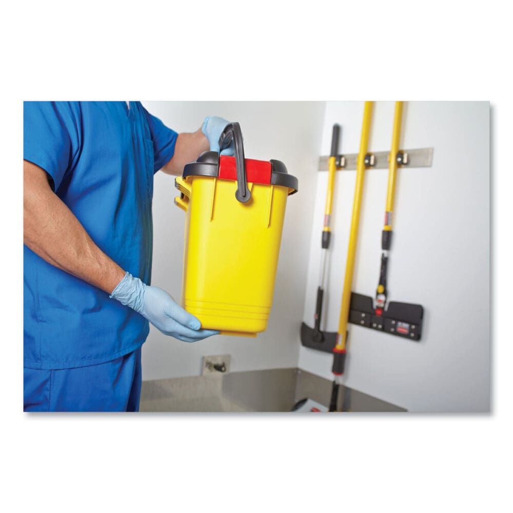 HYGEN Charging Bucket, 6.8 gal, Yellow - Image 5