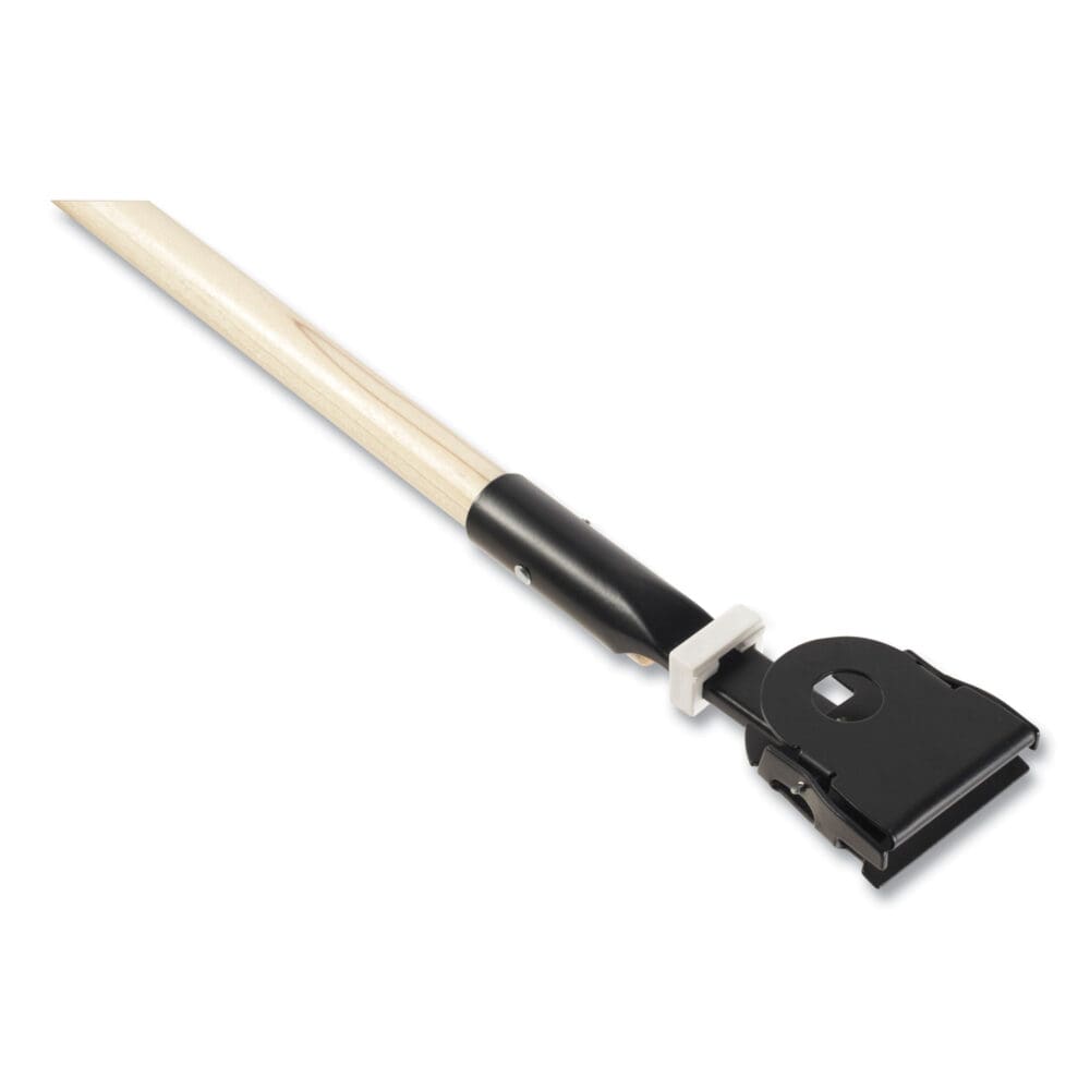 Snap-On Hardwood Dust Mop Handle, 1.5" dia x 60", Natural - Image 3