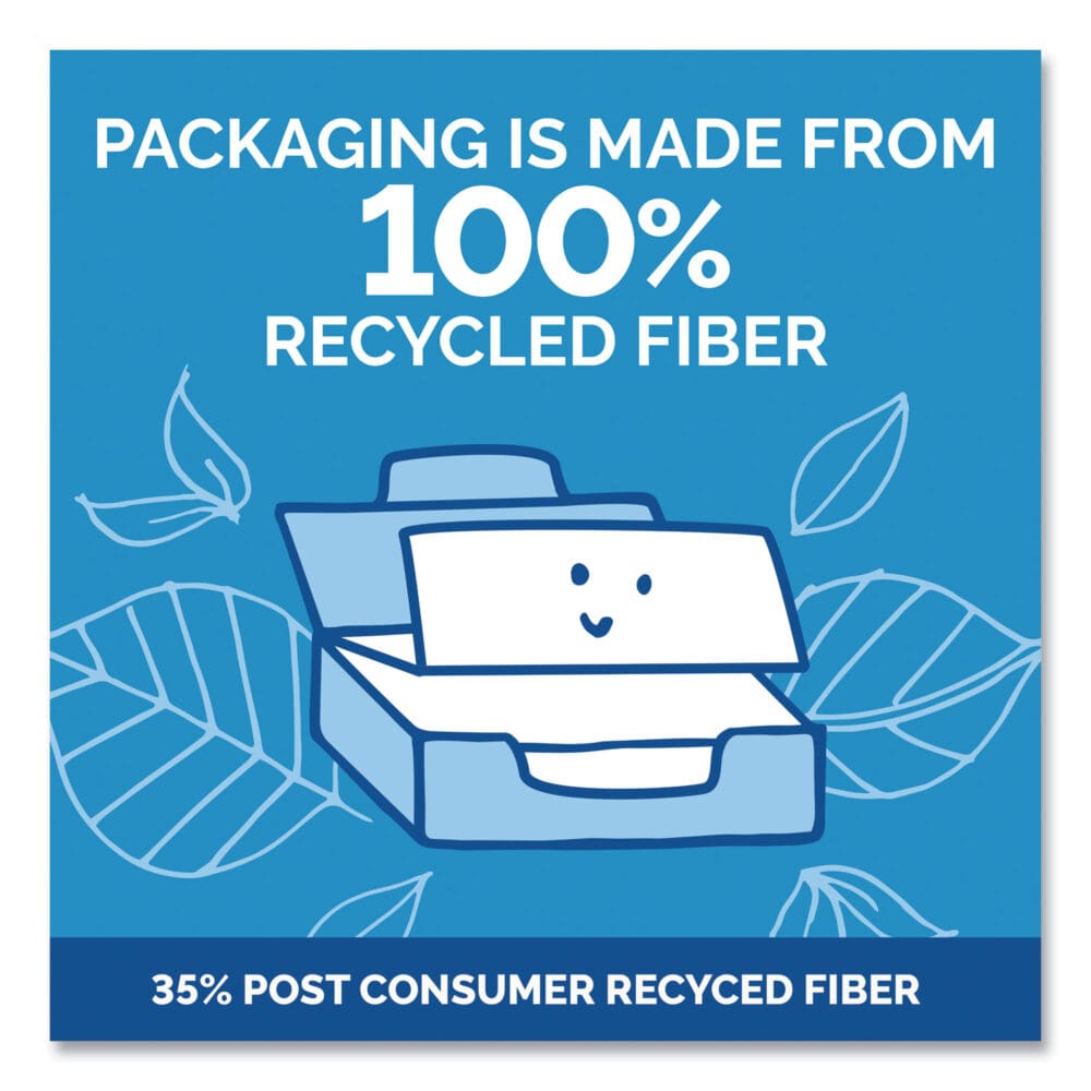 Natural Fabric Softener Sheets, Unscented, 80 Sheets/Box, 4/Carton - Image 2