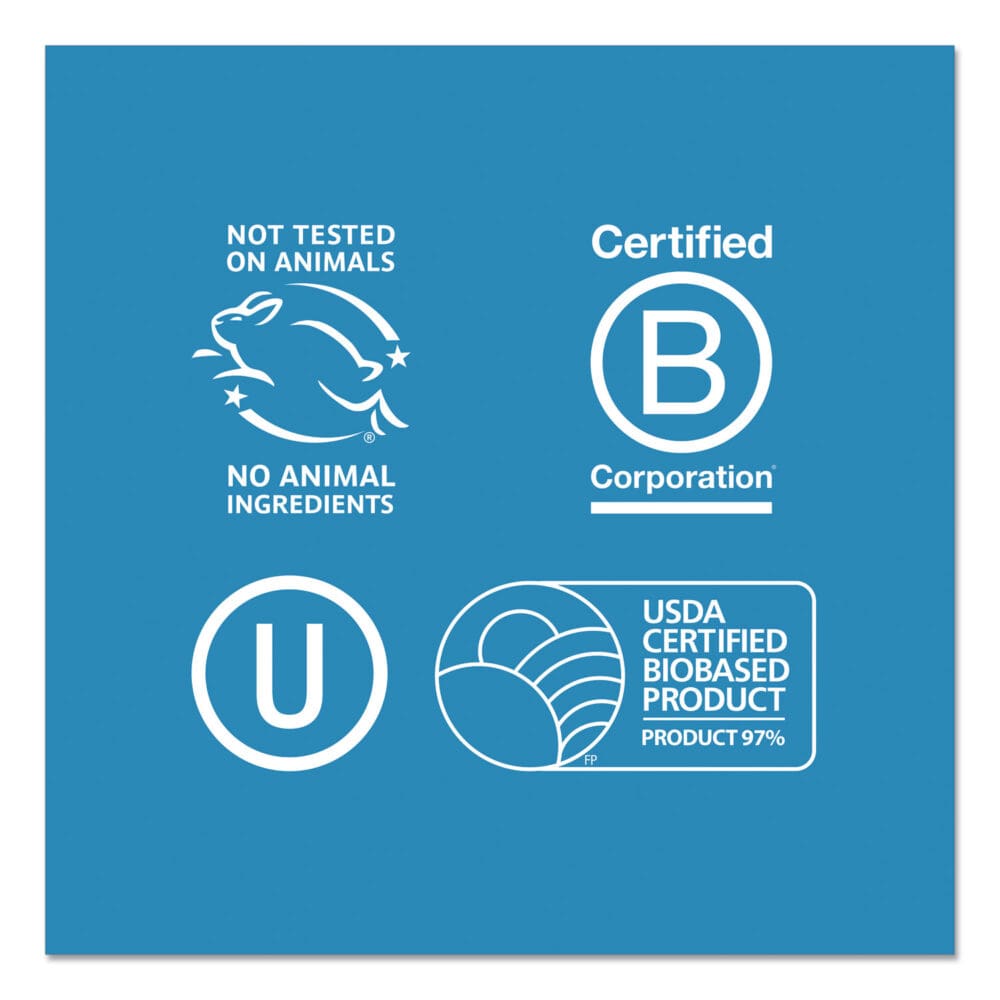 Natural Fabric Softener Sheets, Unscented, 80 Sheets/Box, 4/Carton - Image 5