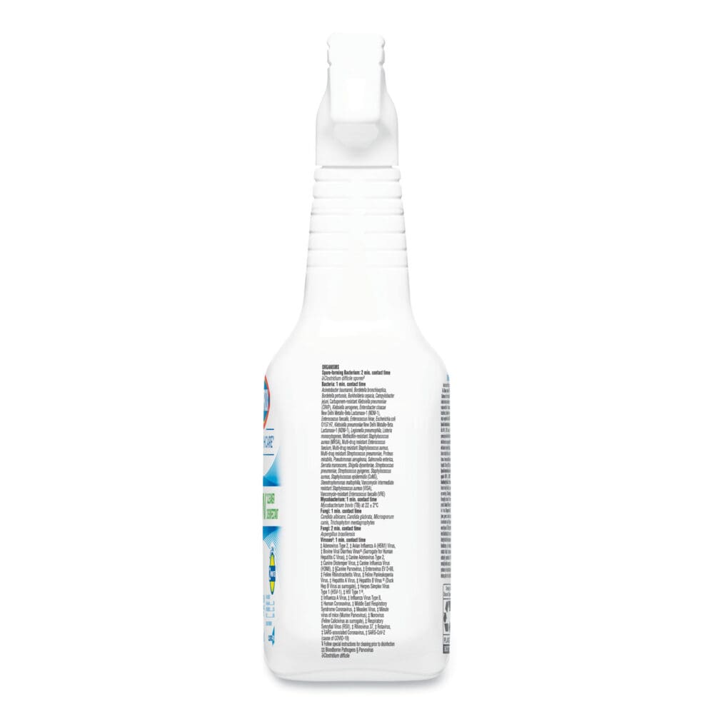 Fuzion Cleaner Disinfectant, Unscented, 32 oz Spray Bottle, 9/Carton - Image 3