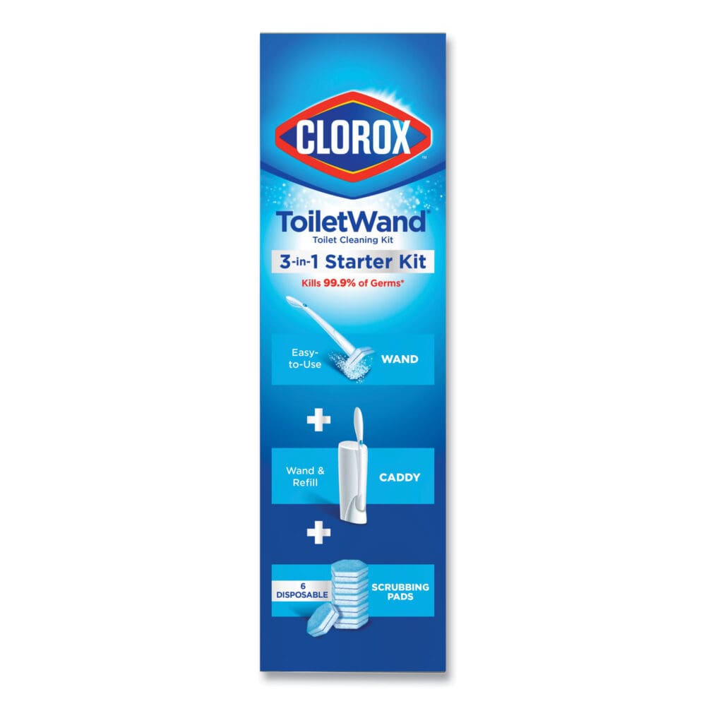 ToiletWand Disposable Toilet Cleaning System: Handle, Caddy and Refills, White - Image 11