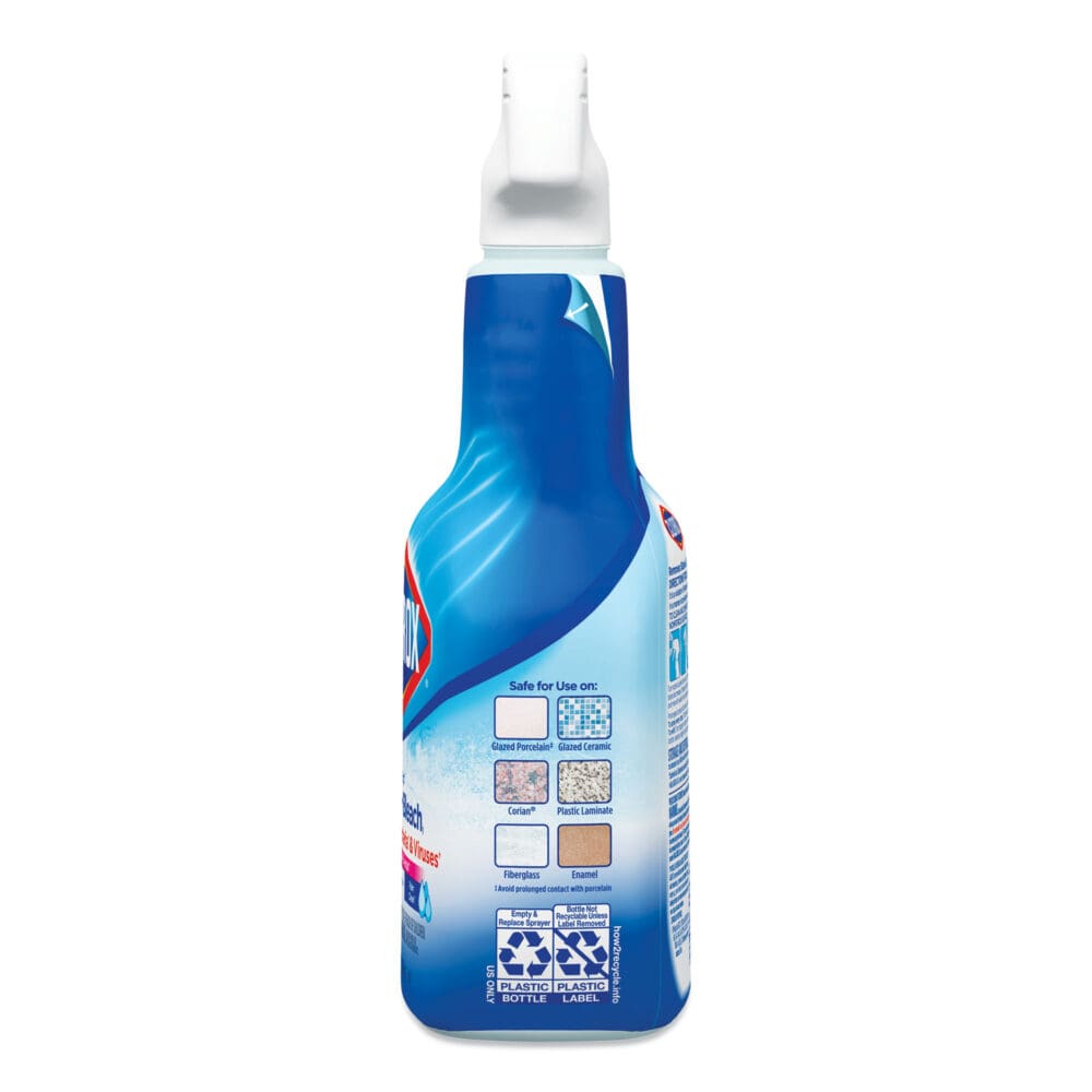 Clean-Up Cleaner + Bleach, 32 oz Spray Bottle, Fresh Scent, 9/Carton - Image 3