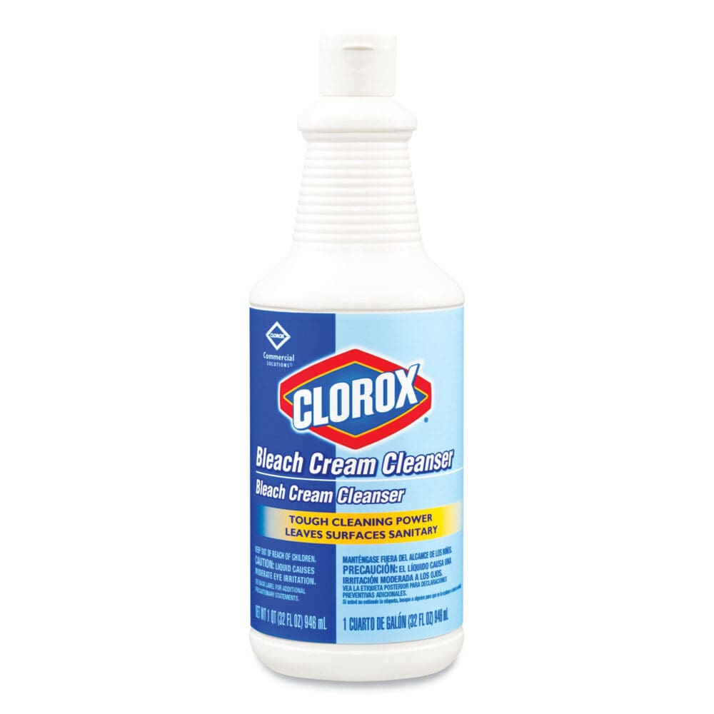 Bleach Cream Cleanser, Fresh Scent, 32 oz Bottle, 8/Carton - Image 5