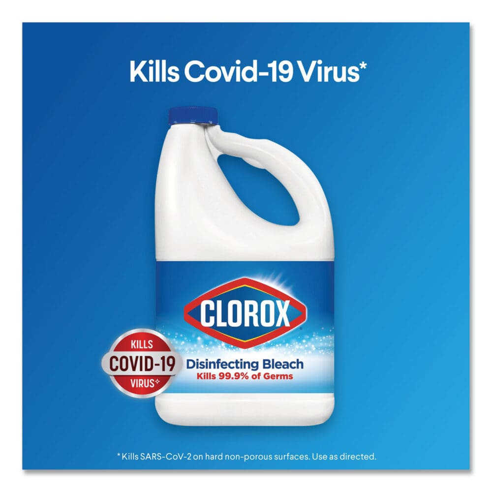 Regular Bleach with CloroMax Technology, 43 oz Bottle, 6/Carton - Image 9