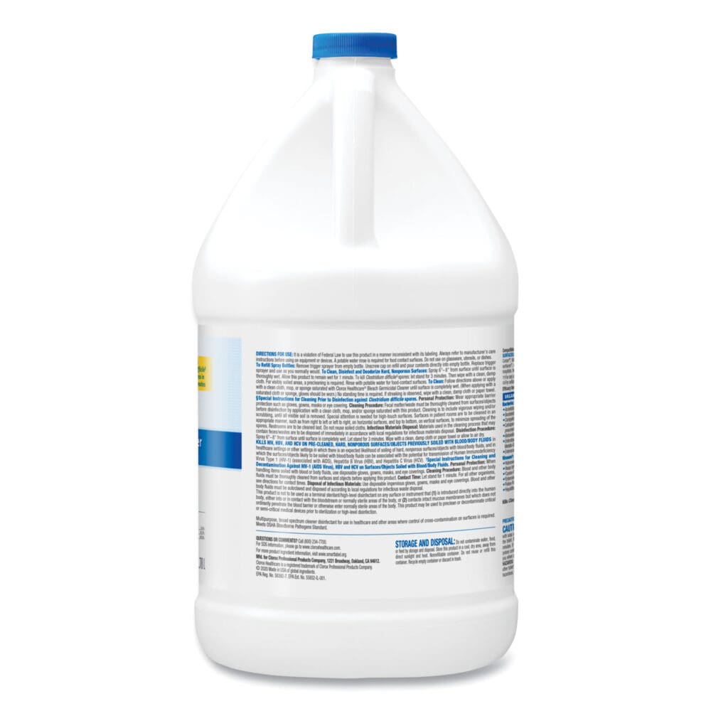 Bleach Germicidal Cleaner, 128 oz Refill Bottle - Image 10