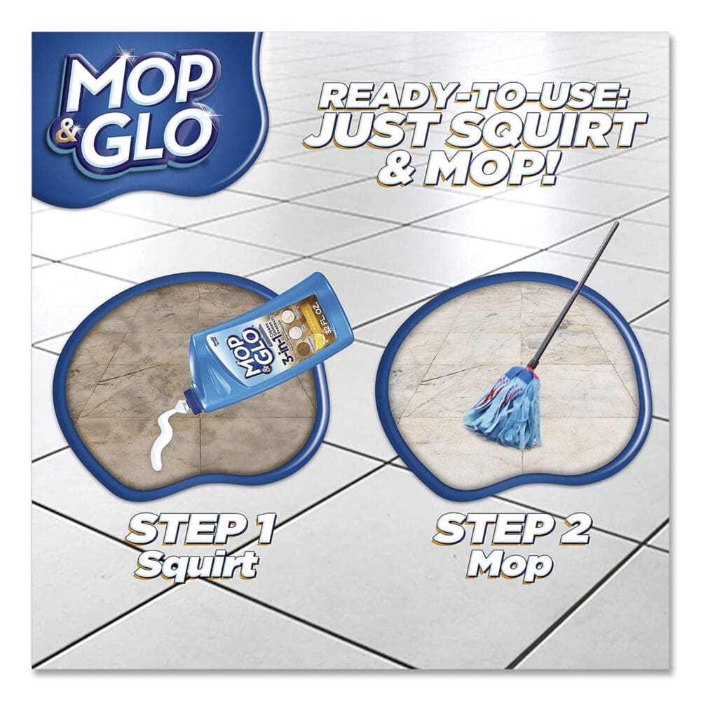 Triple Action Floor Cleaner, Fresh Citrus Scent, 32 oz Bottle - Image 9