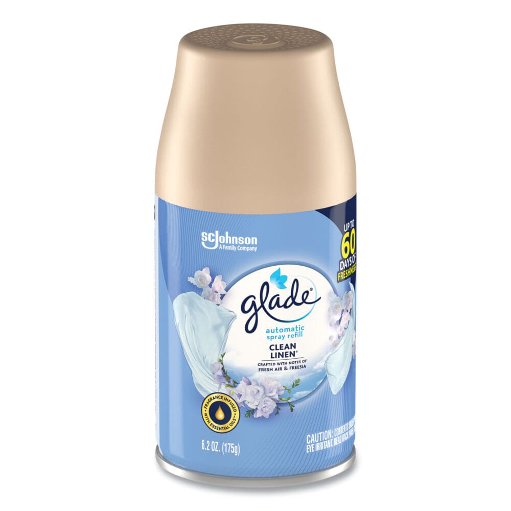 Automatic Air Freshener, Clean Linen, 6.2 oz, 6/Carton - Image 4
