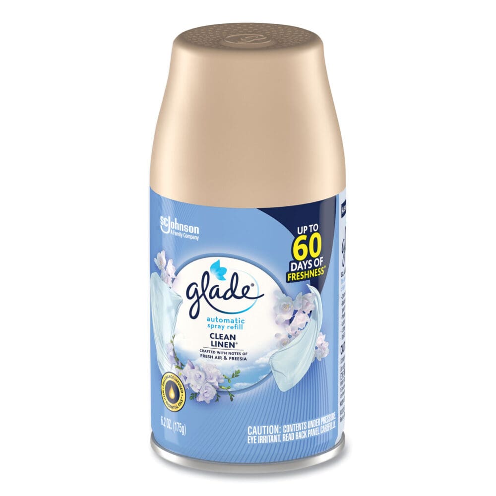Automatic Air Freshener, Clean Linen, 6.2 oz, 6/Carton - Image 2