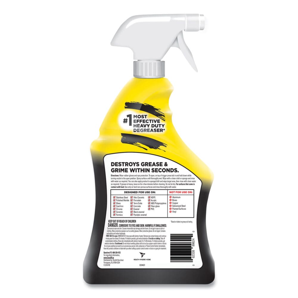 Heavy Duty Cleaner Degreaser, 32 oz Spray Bottle - Image 3